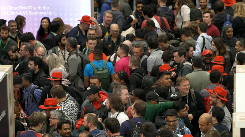 A crowded audience at the summit