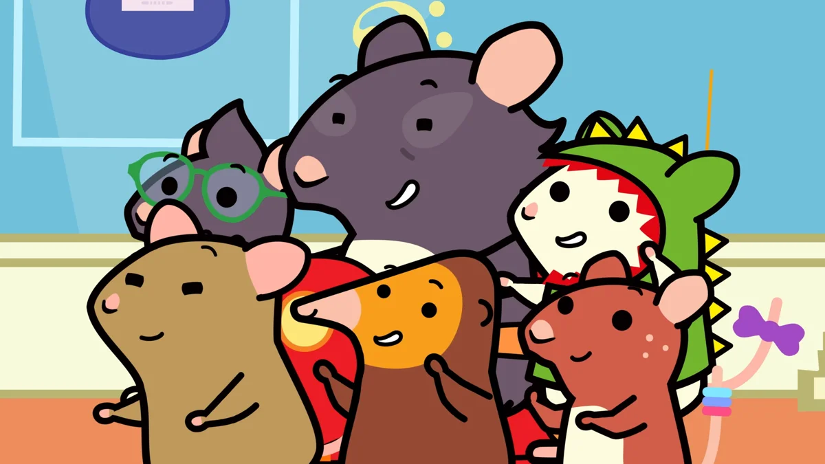 Stan and friends gathered together